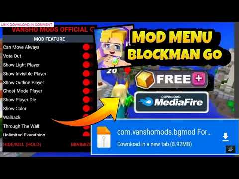 REAL BLOCKMAN GO APK MOD MENU GCUBES E DINHEIRO INFINITO ATUALIZADO 2025