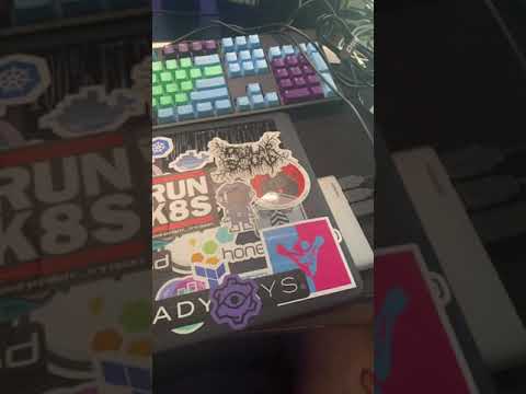 DO NOT put stickers directly on your expensive laptops 💻  #Shorts