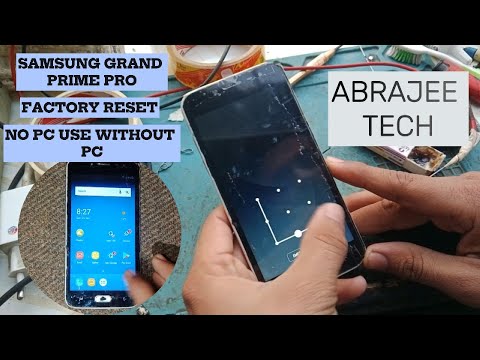 Samsung Grand Prime Pro Factory Reset | Remove Pattern | Hard Reset | Screen Lock Forget Without Pc