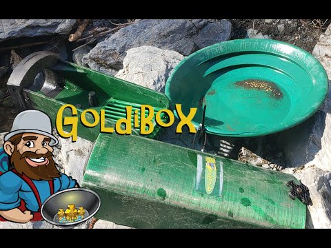 Cleaning out the GoldiBox 2" Electric Backpack Dredge | GoldiBox Prospecting |