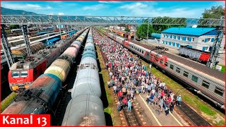 Collapse of transportation system in Russia: Disused trains, record-low cargo lead to social unrest