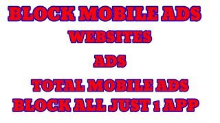 how to block mobile ads | websites ads | apps ads | total mobile ads block  | techy tricky |in tamil