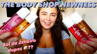 THE BODY SHOP NEW FRAGRANCE MISTS | SOL DE JANEIRO DUPES??