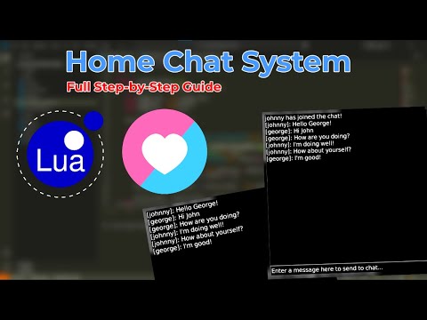 Creating a Simple Home Chat System! Love2D, Lua & Networking - Full Step-by-Step Guide