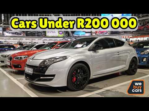 What cars can you buy for R200 000 at WeBuyCars?