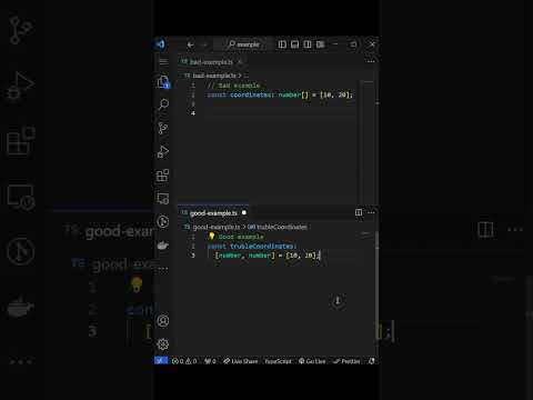 Clean Code - Using Tuples for Fixed-size Arrays #typescript #cleancode #programming