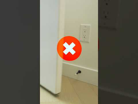 How to install a kickstand door stopper