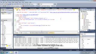 ASP NET Course  Lesson 2 11 Work with JavaScript