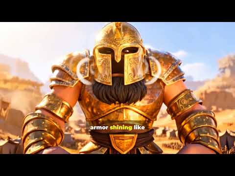 David and Goliath Story for Kids | Animated Bible Story About Bravery & Faith