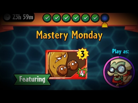 Pvz heroes mastery monday w3d7 may 01 2017
