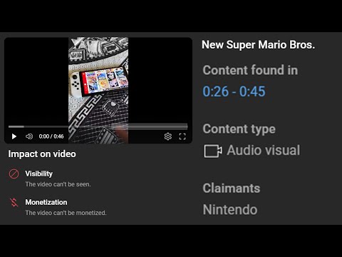 Nintendo Saw My Video