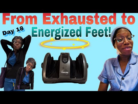 Tisscare Foot Massager: My Secret to Total Relief! #review #feetcare #nurses #selfcaretips