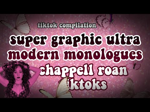 super graphic ultra modern girl intro X famous monolouges ✨💖✨ tiktok compilation