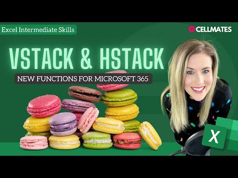 📚NEW Excel Functions - VSTACK and HSTACK! 🙌🏻