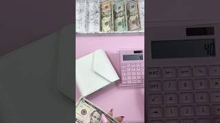 Cash stuffing $270 in my wallet! #cashenvelopestuffing #cashstuffing #money