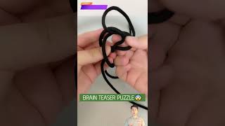 Can YOU Solve This IMPOSSIBLE Puzzle? 🤔⛓️ #BrainTeaser #PuzzleSolving #MetalPuzzle