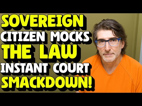 SOVEREIGN CITIZEN SHUTS DOWN COURTROOM?! | Judge SNAPS After “Common Law” Rant