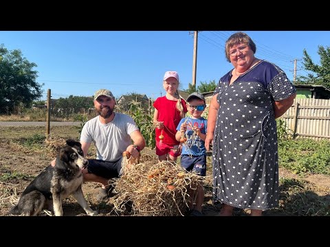 Village Harvest Fun: Funny Kids, Our Dog & Sweet Corn