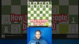 How to beat players below 1400 #chess #chesscom #chesstips #chesstricks