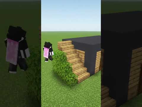 Minecraft modern starter house
