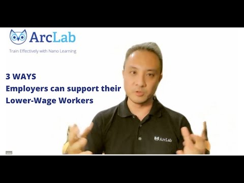 What are some ways employers can help support Lower-Wage Workers?