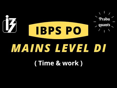 MAINS LEVEL DI - IBPS PO MAINS