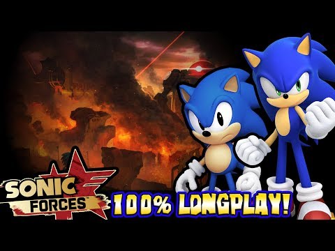 Sonic Forces | 100% Longplay Walkthrough No Commentary  [60FPS]