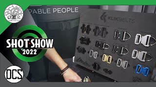 KLIKBelts / SHOT Show 2022: D Ring Rigger, Lifetime Warranty, Cobra Buckle, Custom Belt Builder