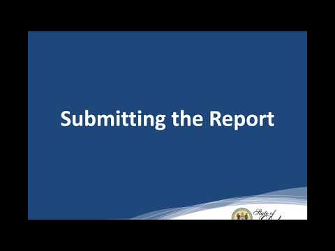 Submitting the Report