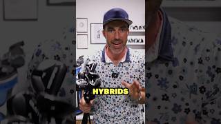A full set of hybrid irons?! #golf #golfclubs
