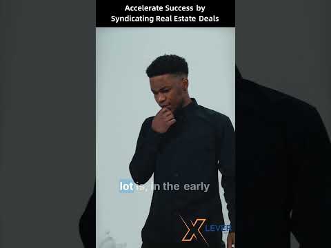 Accelerate Success by Syndicating Real Estate Deals #realestate #realestateagents