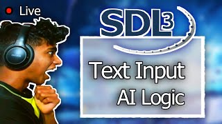 Text AI Logic in SDL3 C++ |100 days of C++ (Days 84/100) | 250 Days of Programming (Day 90/250)