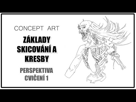 ZÁKLADY KRESBY A SKICOVÁNÍ - PERSPEKTIVA CVIČENÍ