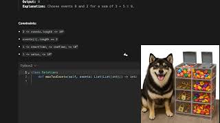 Py3 C++ Line sweep+ sort解Leetcode 2054  Two Best Non Overlapping Events