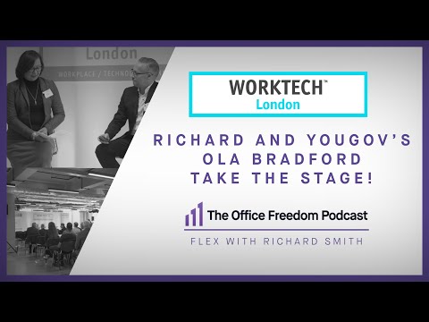 WorkTech London – Richard and YouGov’s Ola Bradford take the stage!