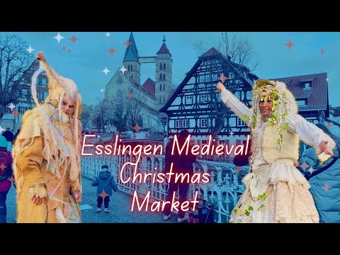 Esslingen Christmas Market 2024 | A Virtual Tour of the Medieval & Contemporary Markets