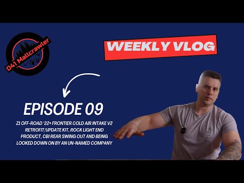 Z1 OffRoad CAI V2 Update Kit , Rock Light Mounts, CBI Rear Bumper Update, and a not so great company