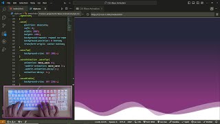 ASMR Coding | CSS Wave Animation |No Talking