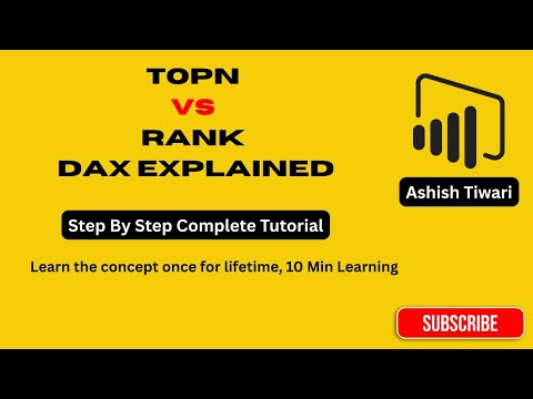 TopN vs RANKX in Power BI | DAX Deep Dive with Real Examples (When to Use and Why)