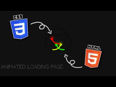 How To Make Website Preloader Using HTML CSS JS | Page Loading, Website Loading Animation
