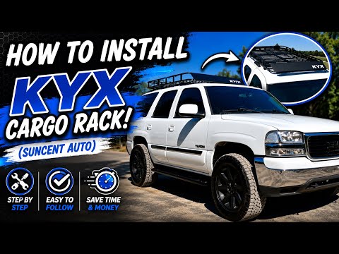 “HOW TO INSTALL” KYX CARGO RACK! (Suncent Auto)