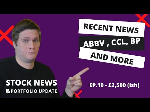 ABBVIE/BP/CARNIVAL CRUISE LINE/EXXON  - STOCK NEWS EP10- £2500 Portfolio Update