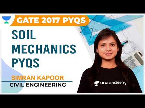 Soil Mechanics PYQs  | GATE 2017 | Civil | Simran Kapoor
