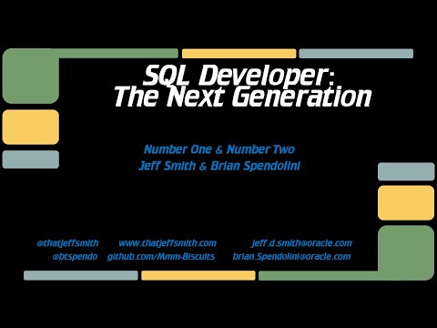 Oracle SQL Developer: The Next Generation