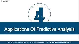 Predictive Analysis Using Python | Learn to Build Predictive Models | Python Training | Edureka