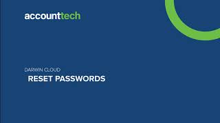 darwin.Cloud - reset your password