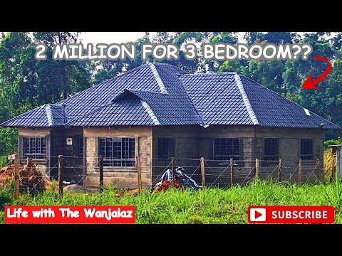 Building a 3-bedroom bungalow in Kenya for KES 2M?? Matulo Project @TheWanjalaz
