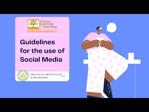 DWU Guidelines for the use of Social Media - for staff & students