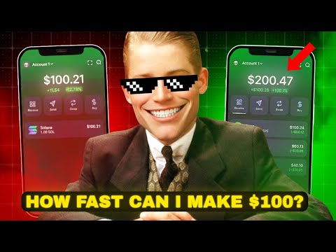 Can I Make $100 in 60 Minutes Trading Solana Memecoins?