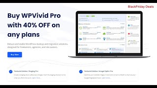 WPVivid Pro Black Friday